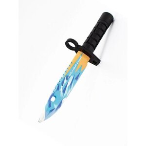 Деревянный штык-нож M9 Frozen, из игры ксго и Станд офф 2/Stand off 2, Maskme