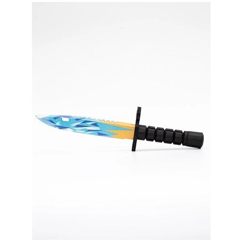 Деревянный штык-нож M9 Frozen, из игры ксго и Стандофф 2/Standoff 2, Maskbro от компании М.Видео - фото 1