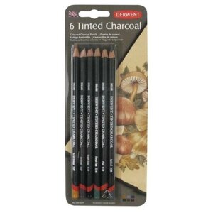 Derwent Tinted charcoal 6 шт