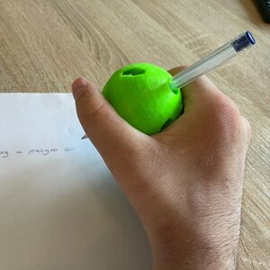 Держатель для ручки BE ACTIVE BALL, Цвет: Салатовый