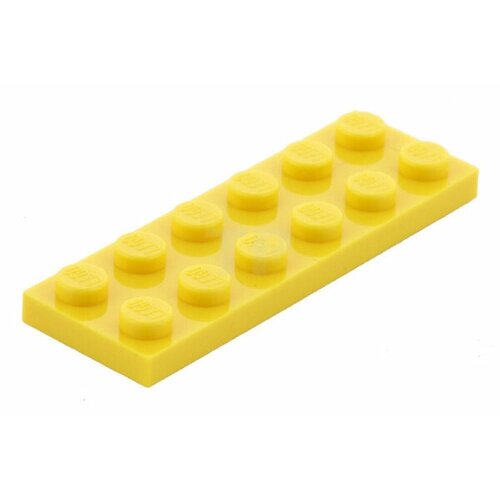 Деталь LEGO 379524 Плитка 2X6 (желтая) 50 шт. от компании М.Видео - фото 1