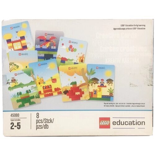 Детали LEGO Education PreSchool DUPLO 45080 Креативные карты, 8 дет. от компании М.Видео - фото 1