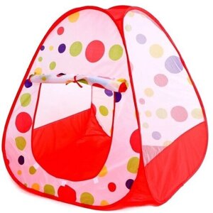 Детская игровая палатка «Кружки» 80 80 96 см