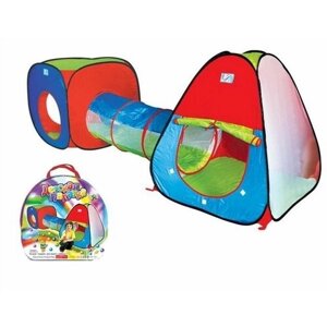 Детская игровая палатка с тоннелем 999-148 / 230х78х91см.
