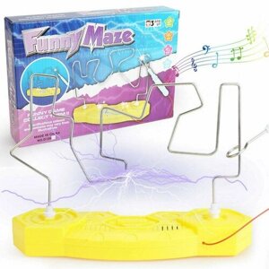 Детская игрушка, развивающая игрушка, лабиринт для детей, FunnyMaze/yellow