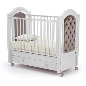 Детская кровать Nuovita Grazia swing продольный (Bianco/Белый)