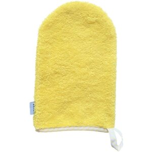 Детская мочалка рукавичка варежка для купания малышей 0+