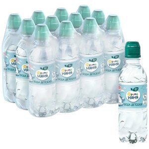 Детская вода ФрутоНяня 0.33 л ПЭТ упаковка 12 штук