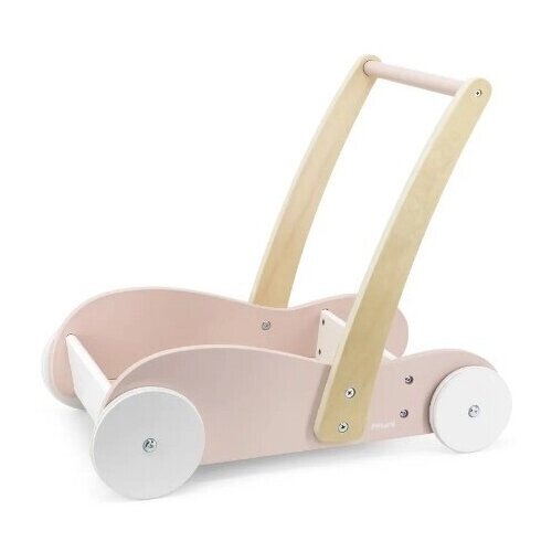 Детские ходунки-каталка Viga Toys PolarB Mini Mover Walker розовые (дерево), 44076 от компании М.Видео - фото 1