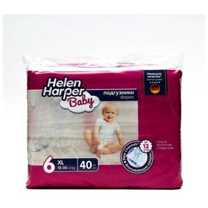 Детские подгузники Helen Harper Baby, размер 6 (XL), 40 шт.