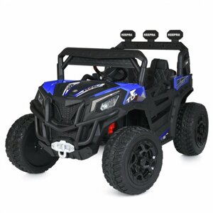 Детский электромобиль Багги (полный привод, EVA, 12V) - HC-301-4WD-BLUE (HC-301-4WD-BLUE)