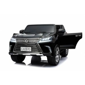 Детский электромобиль lexus LX570 4WD MP3 - DK-LX570-BLACK-PAINT (DK-LX570-BLACK-PAINT)