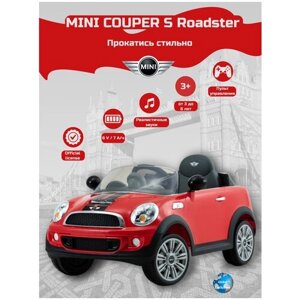 Детский электромобиль rollplay MINI cooper S roadster 6V c пультом управления