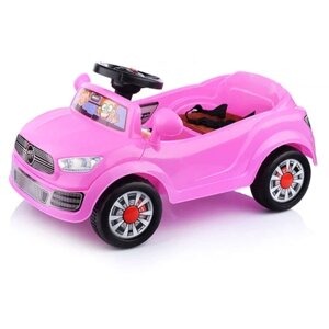 Детский электромобиль розовый