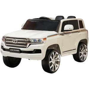 Детский электромобиль toyota LAND cruiser 12V - JJ2022-WHITE