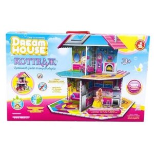 Детский кукольный домик для девочек Десятое королевство (Коттедж" Серия Dream House (кукольный домик быстрой сборки