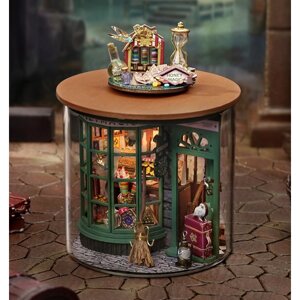 Детский набор для творчества MyPads лавка чудес Гарри Поттера, конструкция собери сам для детей с подсветкой, набор-конструктор, домик ручной работ.