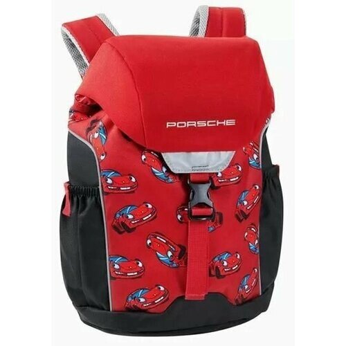 Детский рюкзак Porsche Kids Backpack, Black/Red от компании М.Видео - фото 1