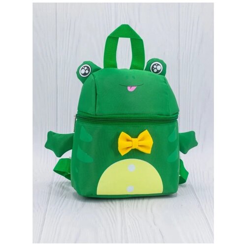 Детский рюкзак / ранец Лягушка Зеленый Новинка 2021 года от компании М.Видео - фото 1