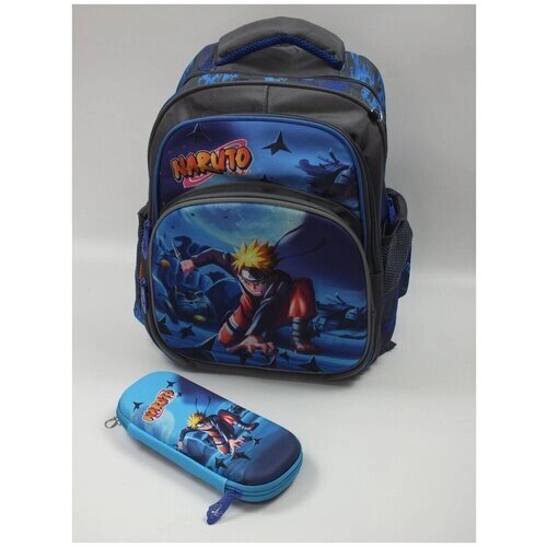 Детский рюкзак с пеналом/ для мальчиков и девочек/ рюкзак школьный/ от компании М.Видео - фото 1