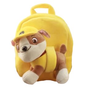 Детский рюкзак Щенячий Патруль Крепыш с отстегивающейся мягкой игрушкой, 25см