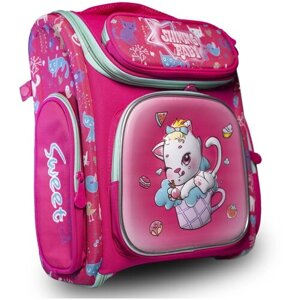 Детский школьный рюкзак-ранец SHINING BABY с жестким основанием и ортопедической спинкой