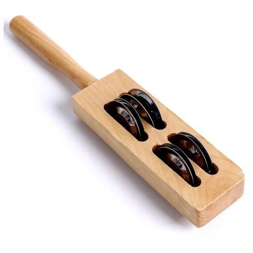 Детский ударный инструмент «Погремушка» 22,5 x 4 x 2 см