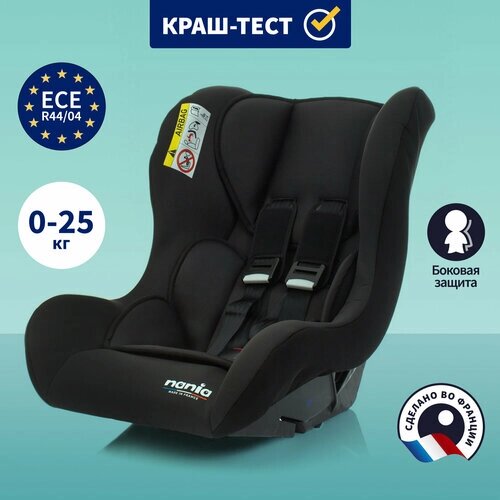 Детское автокресло NANIA TRIO ACCESS Grey с рождения до 25 кг, до 7 лет (группа 0/1/2), серый