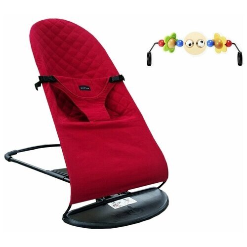 Детское кресло-шезлонг Baby Balance Chair (Бордо) от компании М.Видео - фото 1