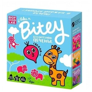 Детское печенье Bitey Ассорти без глютена/4 вкуса/4шт по 125г.