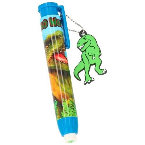 Dino World Ластик в форме ручки, зеленый от компании М.Видео - фото 1