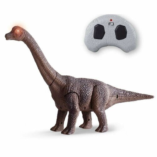 Динозавр BRACHIOSAURUS на РУ (свет, звук) в коробке