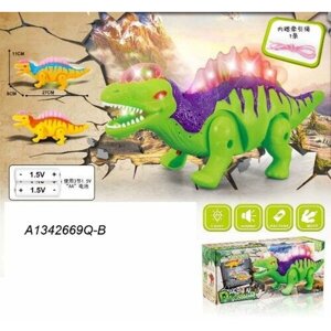 Динозавр игрушка свет+звук (цвет в асс.) A1342669Q-B
