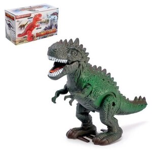 Динозавр «Рекс» работает от батареек, световые и звуковые эффекты, микс
