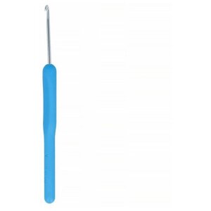 Для вязания Gamma крючки с пласт. ручкой MHP металл d 3.5 мм 14 см в чехле .