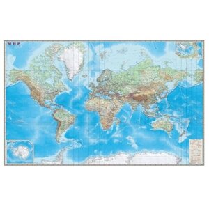DMB Карта Мира обзорная 4607048956328, 190  140 см