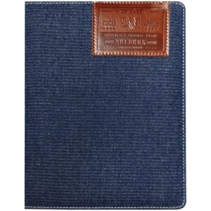 Дневник "deVENTE. Dark blue jeans" универсальный блок, офсет 1 краска, белая бумага 80 г/м, твердая обложка / школьный дневник