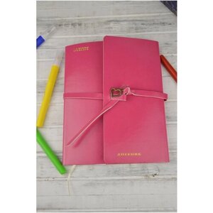 Дневник "deVENTE. Fashion style" малиновая обложка, универсальный блок, офсет 1 краска, кремовая бумага / дневники