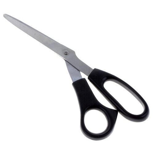 DOLCE COSTO Ножницы Dolce, 22 см, пластиковые ручки, чёрные от компании М.Видео - фото 1