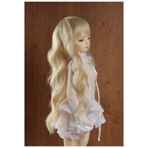 Dollmore 8-9 Junsa HT Wig L. Blond (Парик блонд длинный с чёлкой размер 20-23 см для кукол Доллмор / Пуллип)