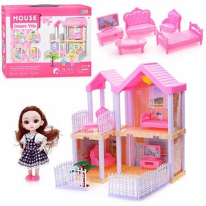 Дом для куклы 666-1E-1 "Dream house-7" в коробке