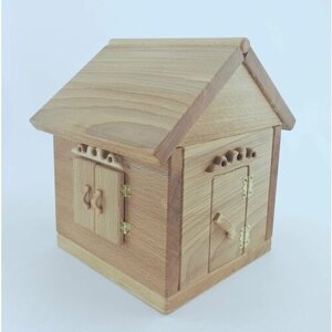 Дом пряничный мини/кукольный домик из дерева