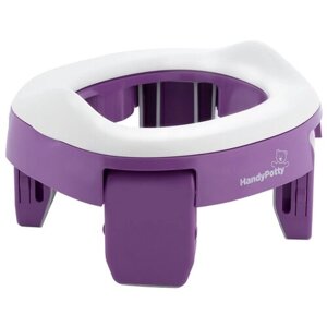 Дорожный горшок HANDYPOTTY HP-250M в сумке, сиреневый