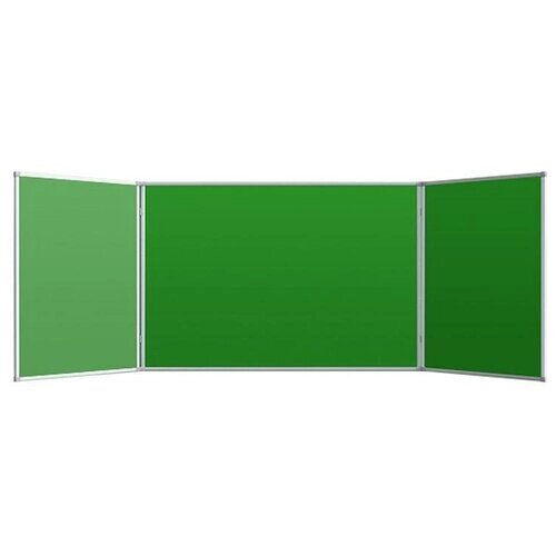 Доска магнитно-маркерно-меловая Attache 402751, зеленый/серый от компании М.Видео - фото 1