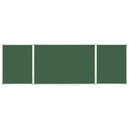 Доска магнитно-меловая OfficeSpace 307564 100х300 см, зелeный от компании М.Видео - фото 1