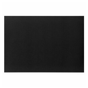 Доска меловая 50х70 см, немагнитная, без рамки, ПВХ, черная, BRAUBERG, 238317