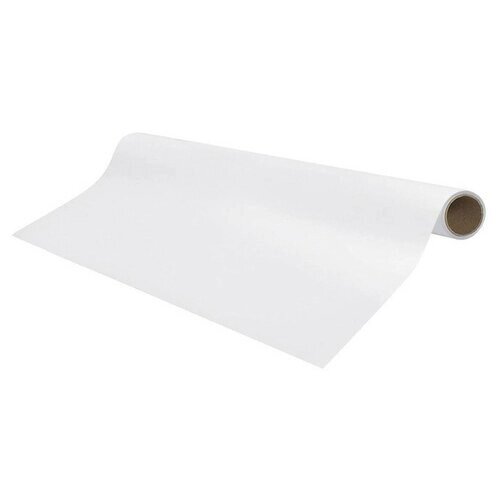 Доска-панель маркерная самоклеящаяся 45 х 100 см, BRAUBERG, белая, в рулоне от компании М.Видео - фото 1