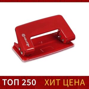 Дырокол металлический 10 листов, Attomex, красный