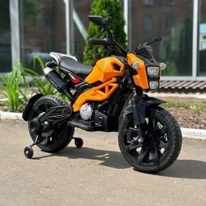 Электромотоцикл детский JOYOY HARLEY оранжевый