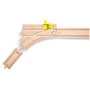 Элементы игрушечной железной дороги - Развилки с переключателем направления, 2 предмета